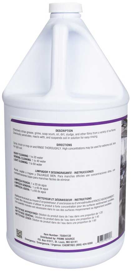 Midlab Prime Source Tuf Duty Degreaser, 1 Gallon -- 4 per case