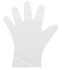 Bunzl Prime Source Embossed Polyethylene Medium Clear Disposable Gloves -- 1000 per case