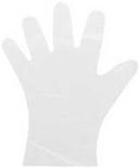 Bunzl Prime Source Extra Large Clear Polyethylene Blown Disposable Gloves -- 1000 per case