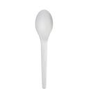 Eco Products Polylactic Acid Plantware Renewable and Compostable Individually Wrapped Spoon, 6 inch -- 1000 per case