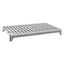Cambro Camshelving Premium Speckled Gray Single Vented Shelf Kit for Mobile or Stationary Unit, 18 x 72 inch