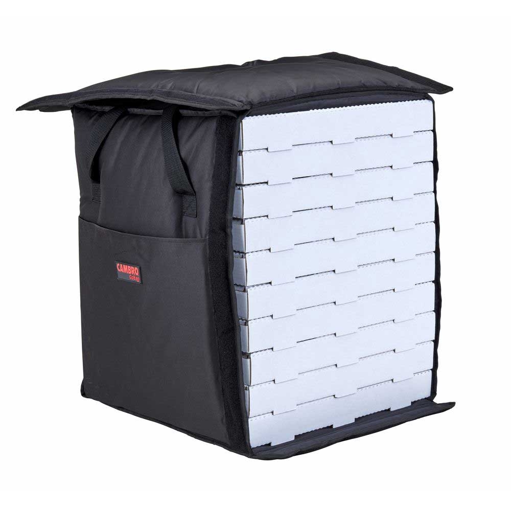 Cambro Gobags Black Insulated Standard Pizza Delivery Bag, 19 X 19 X 23 Inch -- 4 Per Case