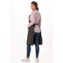 Chef Works Pewter Dorset Bib Apron, 34 inch Long x 30 inch Wide