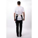 Chef Works Indigo Blue Ridgewood Bib Apron for Unisex, 31.5 inch Long x 32.5 inch Wide