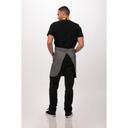 Chef Works Black Seattle Bib Apron for Unisex, 30.7 inch Long x 37.8 inch Wide