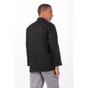 Chef Works Black 3XL Classic Fit Bastille Chef Coat for Unisex