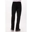 Chef Works Black Extra Small Generous Fit Lightweight Baggy Pant for Unisex