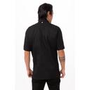 Chef Works Black 3XL Modern Fit Springfield Chef Coat for Men