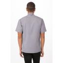 Chef Works Grey 4XL Modern Fit Springfield Chef Coat for Men