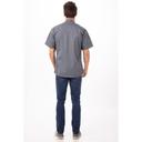 Chef Works Ink Blue 3XL Modern Fit Springfield Chef Coat for Men