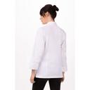 Chef Works White Medium Classic Fit Le Mans Chef Coat for Women