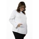 Chef Works White 2XL Classic Fit Maternity Chef Coat for Women