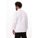 Chef Works White Modern Fit Henri Executive Chef Coat for Unisex, 40 inch