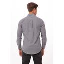 Chef Works Black and White Check Extra Large Modern Fit Gingham Dress Shirt for Men