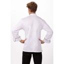 Chef Works White Generous Fit Monte Carlo Premium Cotton Chef Coat for Unisex, 60 inch