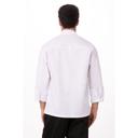 Chef Works White Generous Fit Lyon Executive Chef Coat for Unisex, 32 inch