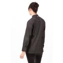 Chef Works Black Modern Fit Extra Small Gramercy Denim Chef Coat for Women