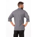 Chef Works Grey 2XL Classic Fit Morocco Chef Coat for Unisex