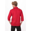 Chef Works Red Extra Large Classic Fit Morocco Chef Coat for Unisex
