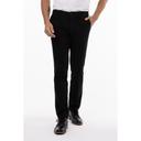 Chef Works Black Slim Fit Chino Stretch Pant for Men, 38 inch
