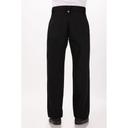Chef Works Black Generous Fit Essential Pro Chef Pant for Unisex, 40 inch