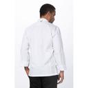 Chef Works White Extra Small Modern Fit Sustainable Hartford Chef Coat for Unisex