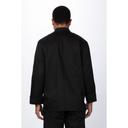 Chef Works Black Extra Small Classic Fit Sustainable Le Mans Chef Coat for Unisex