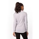 Chef Works Grey Small Modern Fit Spiritoso Shirt for Women