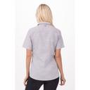 Chef Works Grey Extra Small Classic Fit Havana Shirt for Women