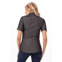 Chef Works Black Small Classic Fit Detroit Denim Shirt for Women