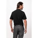 Chef Works Black Medium Modern Fit Seersucker Shirt for Men