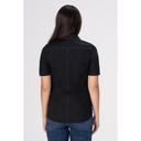 Chef Works Black 2XL Cody Zip Work Shirt for Women