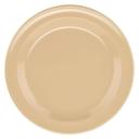 Tan GET Enterprises inc Supermel I Melamine Round Plate, 5.5 inch -- 48 per case.