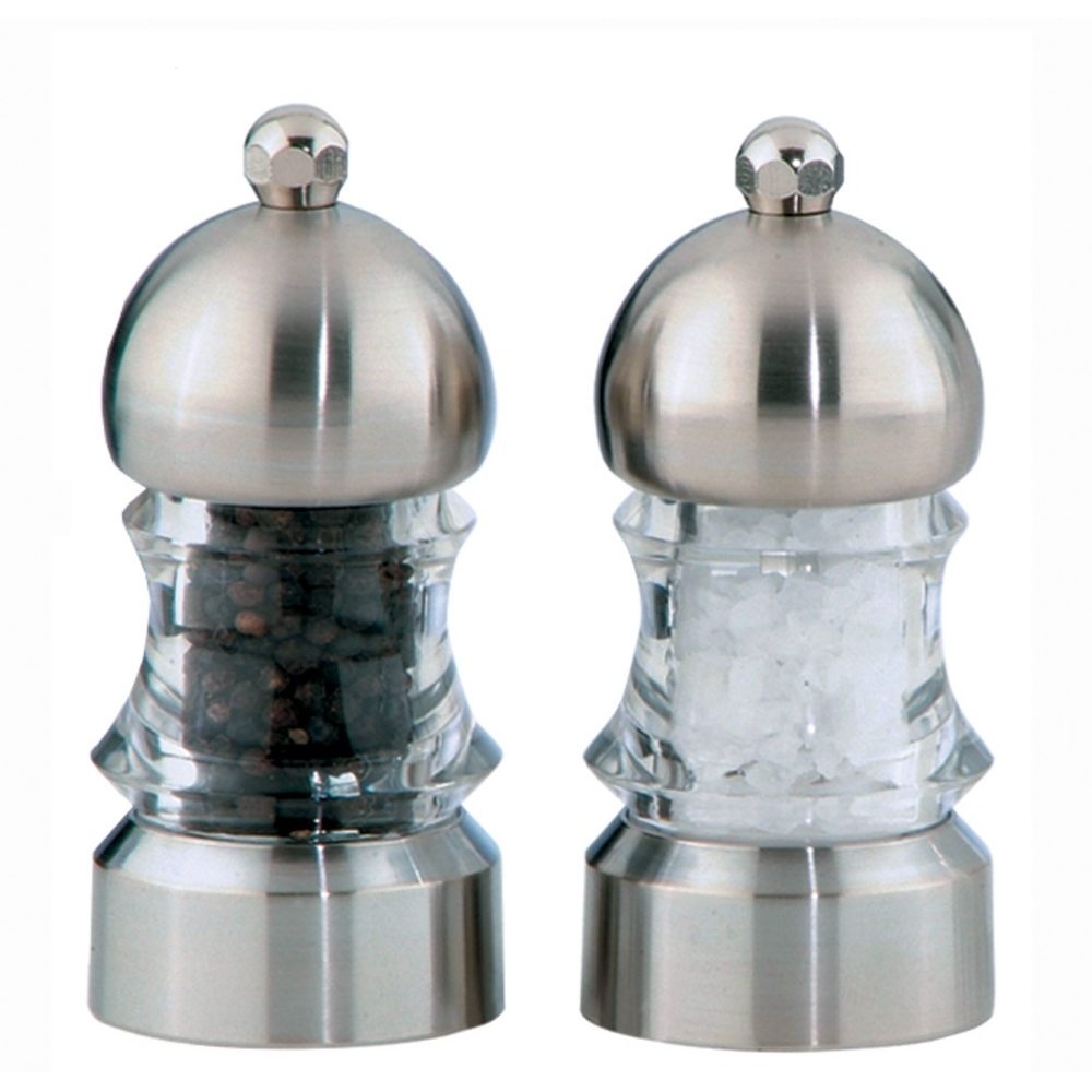 Chef Specialties Metro Pepper Mill And Salt Mill Set, 3.5 Inch