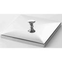 American Metalcraft Stainless Steel Juice Dispenser Cover Fits with REVLJUICESQ12 -- 24 per case.