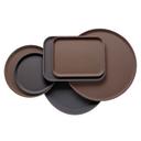 Cambro Round Plastic Camtread Tray, Taver Tan, 11 inch -- 12 per case