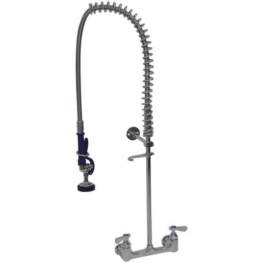 Pre-Rinse Faucet with Wall Bracket - Splash Mounted.