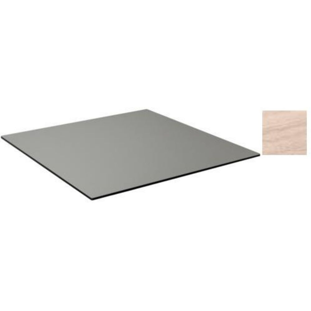 Emu Alf Square Vintage Oak Outdoor Indoor Table Top Only, 36 inch.