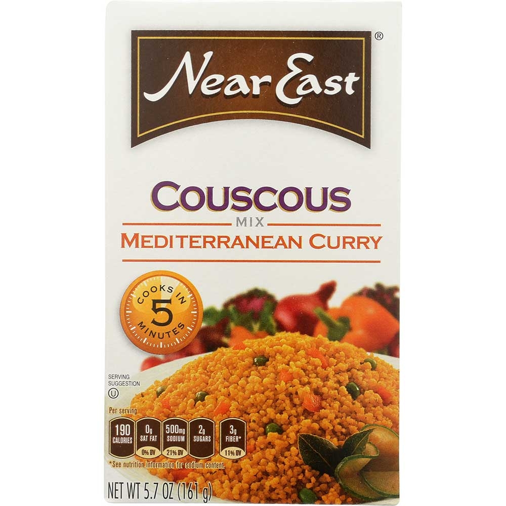 Near East Cous Med Curry, 5.7 Ounce -- 12 Per Case