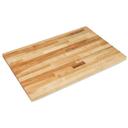 John Boos Varnique Finish Non Reversible Hard Maple Bakers Table Top, 36 x 24 x 1 1/2 inch.