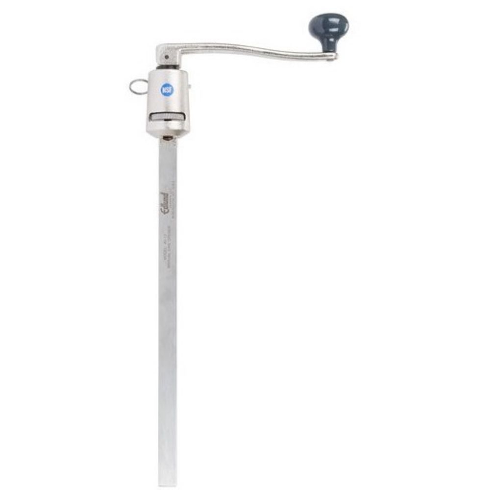 Edlund US Series NSF Manual Can Opener with Cast Stainless Steel Clamp Base.
