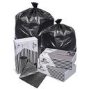 Pitt Plastics Black Perforated Low Density Can Liner -- 200 per case.