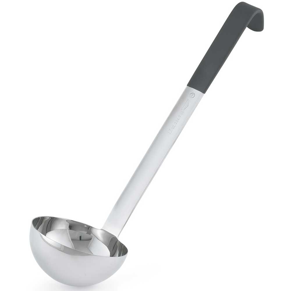 Vollrath Ladles With Black Kool Touch Handles, 6 Ounce -- 12 Per Case