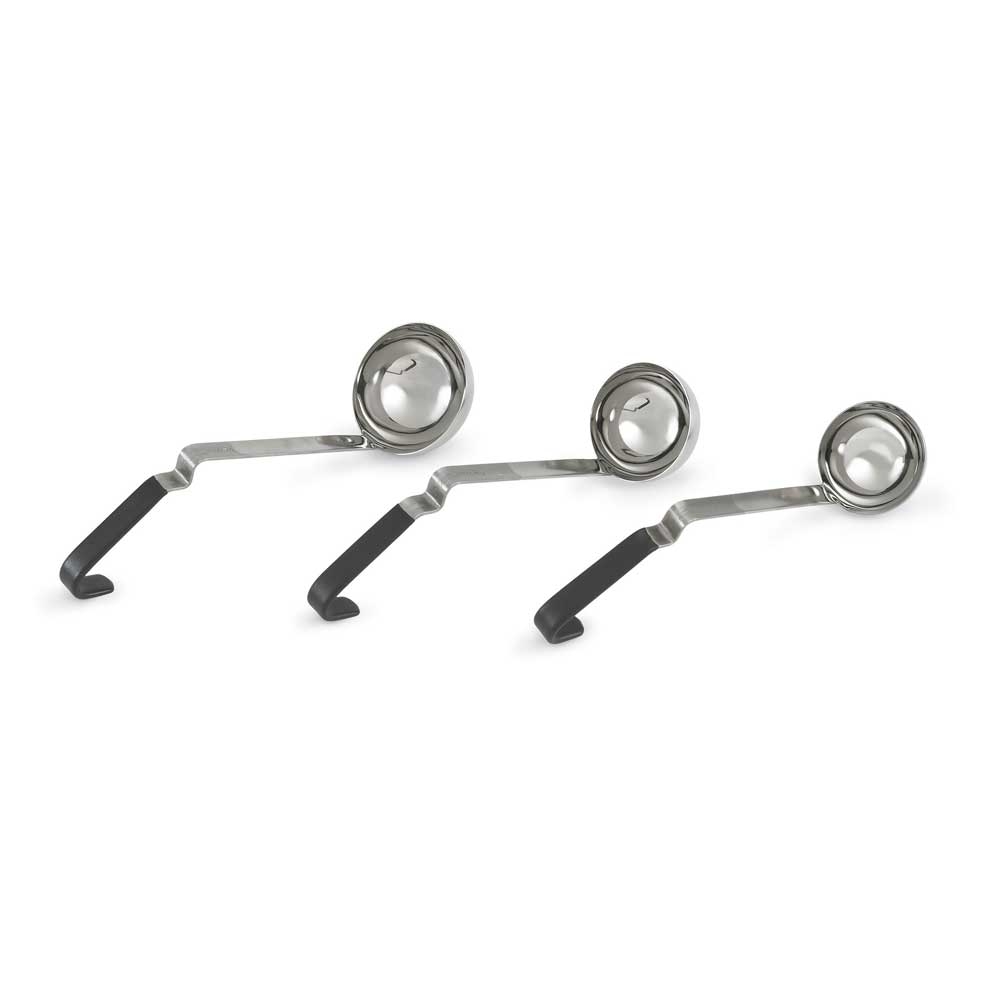 Vollrath One Piece Ergogrip Ladle With Black Kool Touch Handle, 8 Ounce -- 6 Per Case