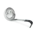 Vollrath Heavy Duty Ladle with 6 inch Black Short Handle, 4 Ounce -- 12 per case.