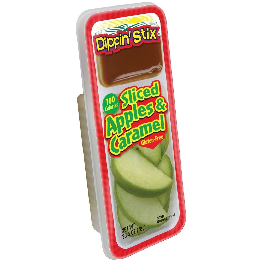 Dippin' Stix Sliced Apple With Caramel,6 Count -- 6 Per Case