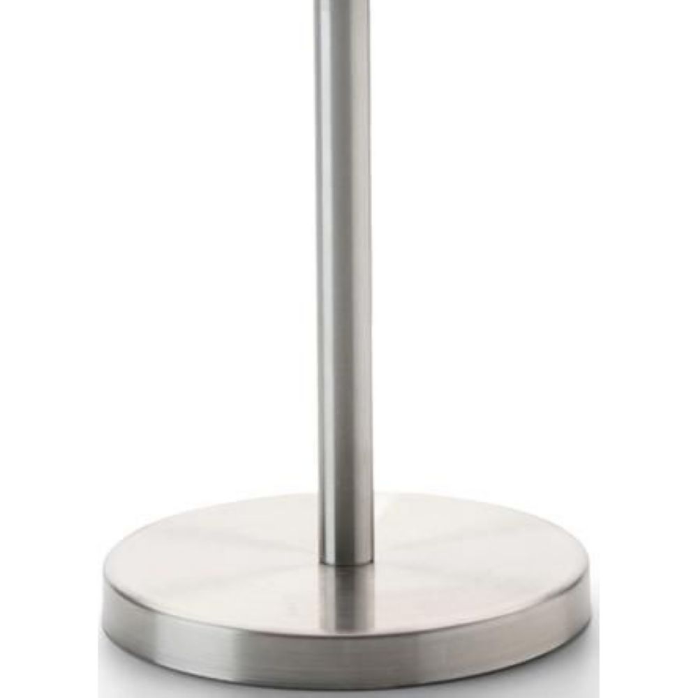 Hollowick Mod Brushed Stainless Steel Candlestick Base, 10 1/4 X 4 X 4 Inch