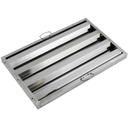 Winco Stainless Steel Vertical Hood Filter, 25 x 16 x 1 1/2 inch -- 6 per case.