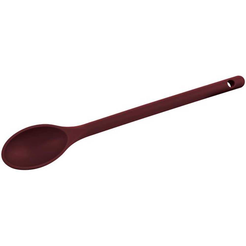 Winco Red High Heat Nylon Spoon, 12 Inch - -- 12 Per Case