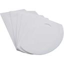 Winco Plastic Dough Scraper, 7 1/2 x 4 3/4 inch -- 12 per case.